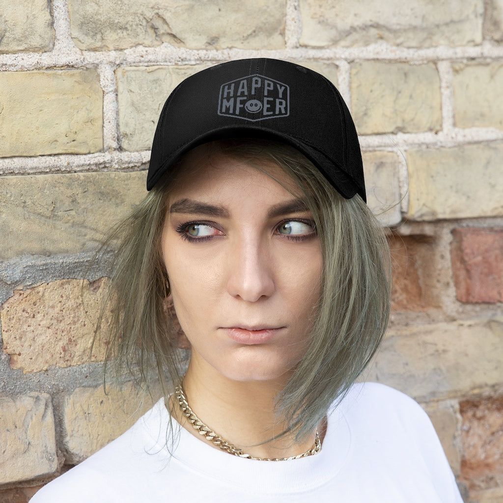 Happy M.F. Badge Hat