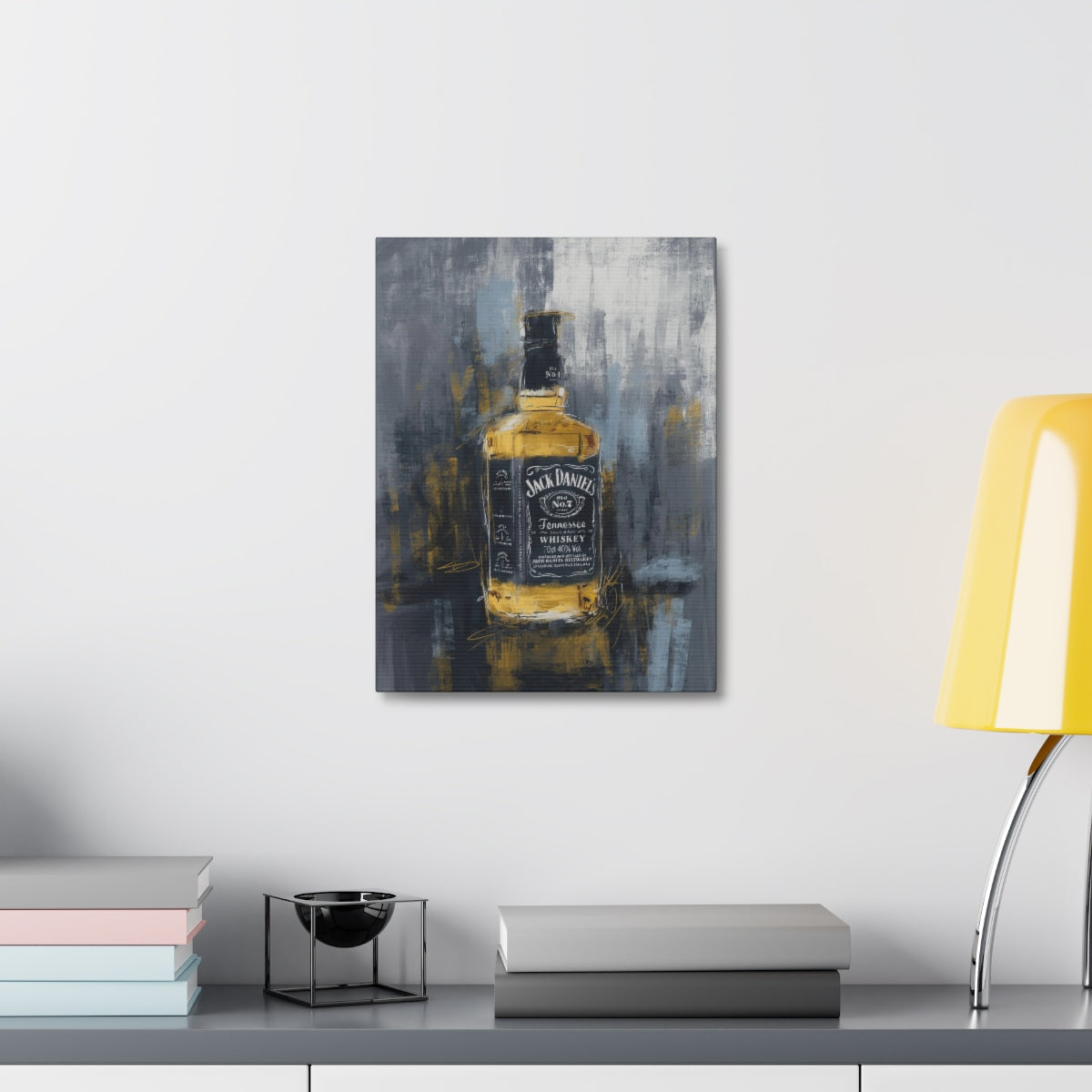 Tennessee Whiskey - Satin Canvas Print