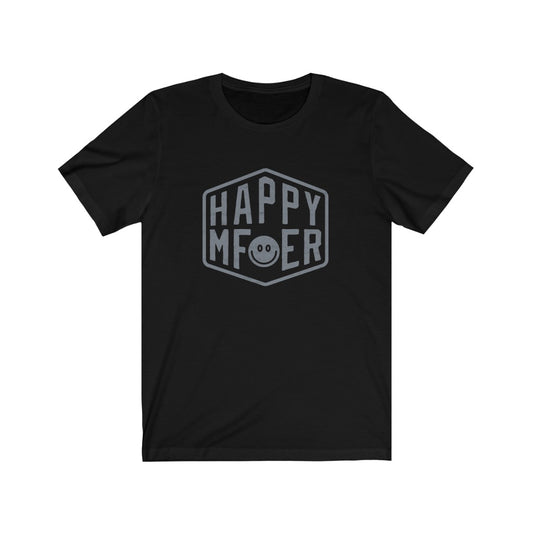 Happy M.F. Emblem Tee – Unisex Jersey