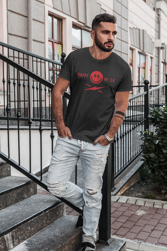 Happy M.F. Bolt Tee